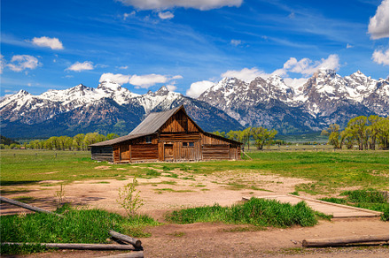 Historic T. A. Moulton Barn at, a Nature Photo by Nick Fox