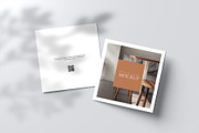 Square Bifold Brochure Mockup, a Books & Magazine Mockup by Mockup Supper (Thumbnail 12 of 13)