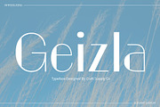 Geizla – Modern Sans Serif, a Sans Serif Font by Craft Supply Co. (Thumbnail 1 of 8)