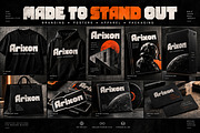 Arixon – Bold Display Font, a Script Font by Wow Magic (Thumbnail 2 of 5)