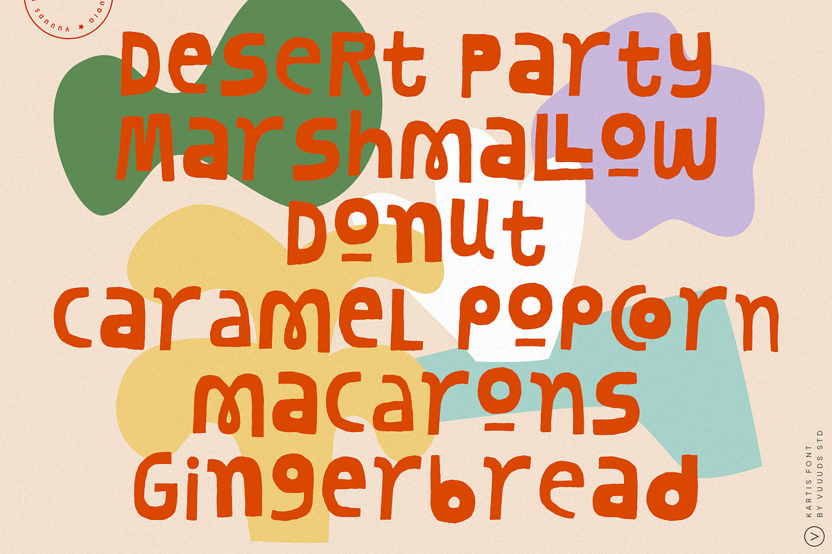 Kartis, a Sans Serif Font by vuuuds (Photo 3 of 8)