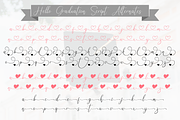 Hello Graduation | Font Duo, a Script Font by Rissyletter Studio (Thumbnail 10 of 15)