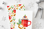 Delicious Christmas Watercolor set, a Decorative Illustration by Natasha Koltsova (Thumbnail 10 of 10)