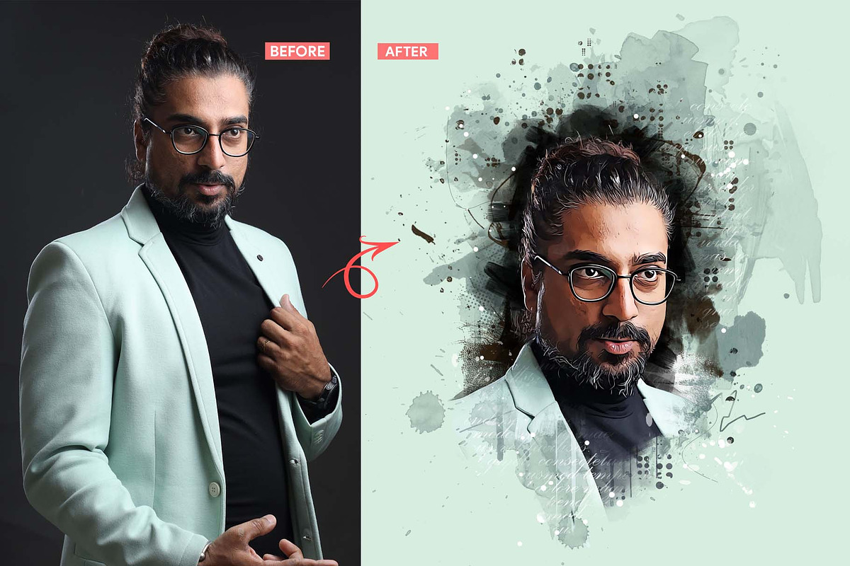 Aura Bloom Portraits PS Script, an Action Add-On by MRI STUDIO (Photo 7 of 24)