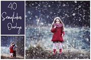 40 Dreamy Snowflakes PNG Overlays, a Texture Graphic by LovePhotoMoment (Thumbnail 1 of 16)