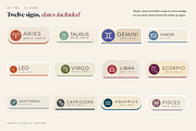 75 Birth Chart Astrology Stickers, an Object Illustration by Jakayla Digital Co (Thumbnail 13 of 18)
