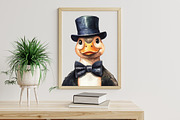 Halloween Goose Clipart PNG Sublimat, a Graphic by Libby Wishes (Thumbnail 6 of 6)