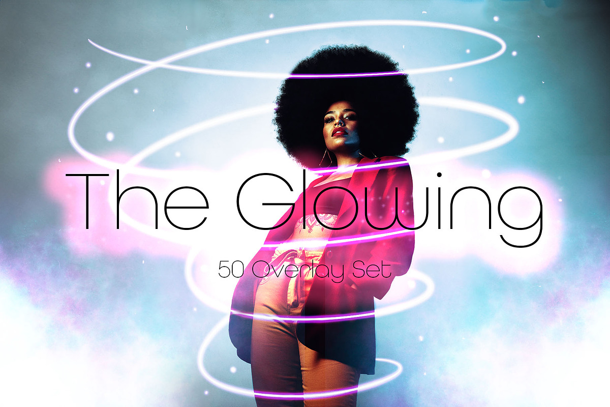 50 Overlays Glow and Bokeh, a Background Graphic by Studio Angel Arts (Photo 1 of 9)