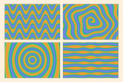 24 Groovy Psychedelic Backgrounds, a Background Graphic by Graphic Goods (Thumbnail 7 of 15)
