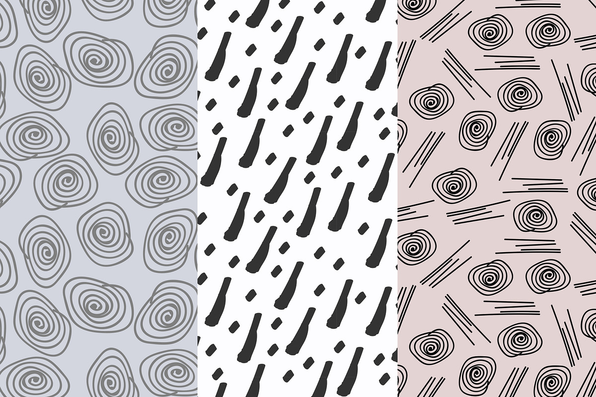 21 Hand Drawn Vector Pattern, a Pattern Graphic by Pixavics (Photo 10 of 11)
