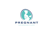 Pregnant icon template illustration, a Branding & Logo Template by Dyn Studio (Thumbnail 1 of 2)