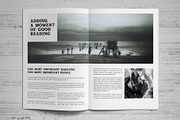 Magazine Indesign Template, a Magazine Template by SamiSimply7 (Thumbnail 7 of 12)