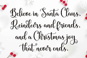 Christmas Holiday, a Script Font by Mozatype (Thumbnail 2 of 9)