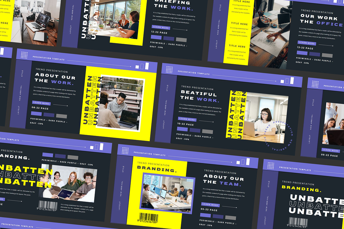 UNBATTEN Powerpoint Template, a Presentation Template by GridlineType (Photo 1 of 9)