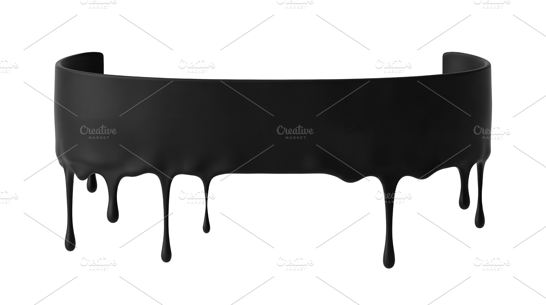 black banner, transparent background, a Holiday Photo by itakdalee