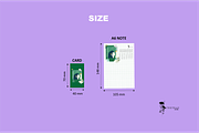 IU Kit Card & Calendar Note Digital, a Card Template by The Tran Studio (Thumbnail 2 of 3)