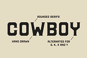 DROVER by Ocotillo Design Studio, a Serif Font by Ocotillo Design Studio (Thumbnail 4 of 7)