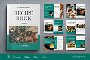 Recipe Cookbook Template, a Magazine Template by Haps Space (Thumbnail 1 of 8)