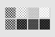 Raindrops - 8 Seamless Patterns, a Pattern Graphic by Tustan (Thumbnail 2 of 3)