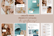 Product Catalog, Line Sheet Template, a Print Template by TheSimplySereneShop (Thumbnail 3 of 8)