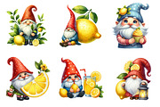 Lemons Gnome Clipart, an Illustration by Design Market (Thumbnail 4 of 4)