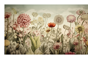 Zewe Collection · Retro Flowerscapes, a Decorative Illustration by milatovar (Thumbnail 14 of 16)