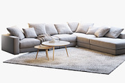 Cenova 2 corner sofa 3d model, a Furniture 3D Model by 3dmitruk (Thumbnail 3 of 9)