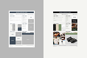 A3 Brand Guideline Sheet Template, a Presentation Template by BY NAD (Thumbnail 2 of 3)