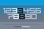Carbon - Square font, a Font by SelfBuild Type (Thumbnail 5 of 15)
