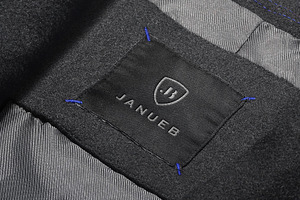 Logo Mockup Label Tag Suit Jacket