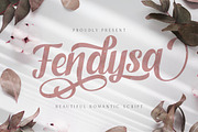 Fendysa - Calligraphy Font, a Script Font by StringLabs (Thumbnail 1 of 14)