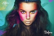 64 Watercolor Blob Brushes, a Brush Add-On by Layerform Design Co. (Thumbnail 2 of 4)