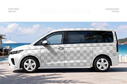 Van Mockup Set, an Advertising Mockup by Country4k (Thumbnail 2 of 5)