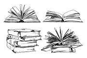 BOOKS set, an Object Graphic by Tanya Akhmett (Thumbnail 2 of 4)