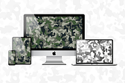 Seamless Sycamore Camouflage Pattern, a Pattern Graphic by Graphic Pattern Studio (Thumbnail 4 of 5)