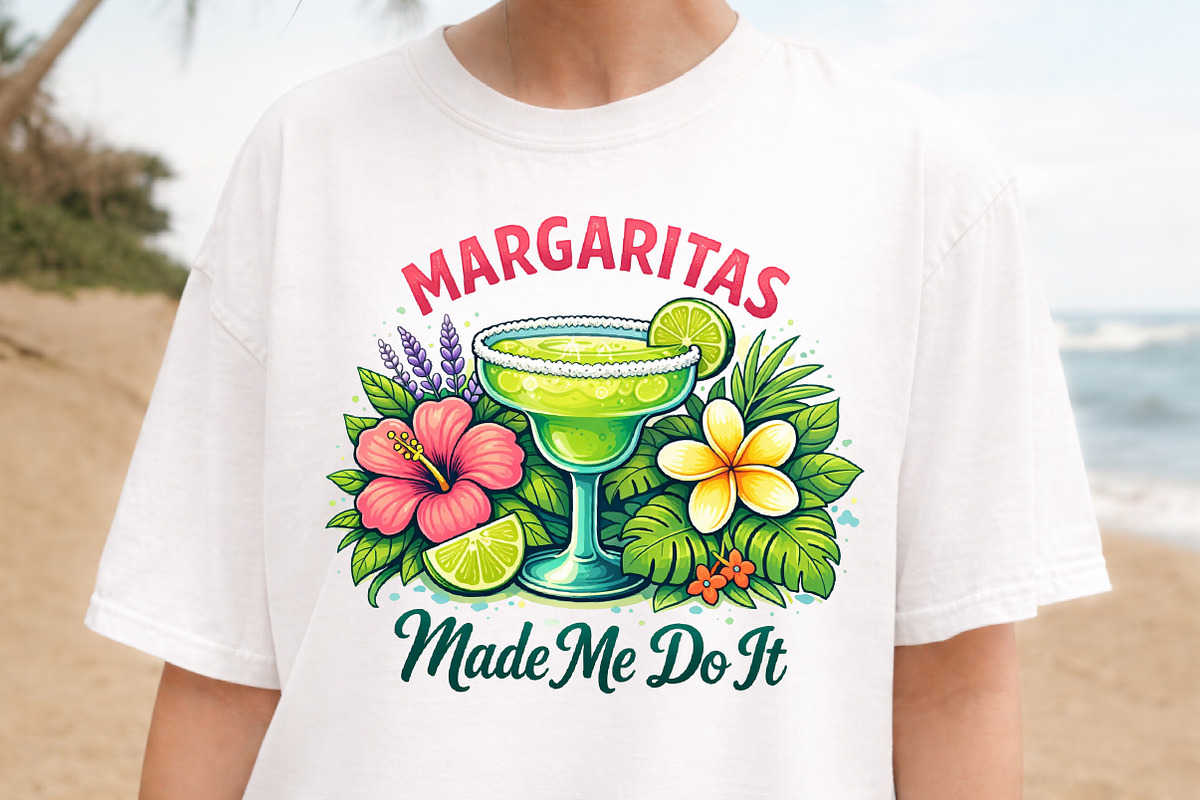 Margarita Sublimation Design PNG, an Illustration by DreamArtGraphic (Photo 4 of 4)