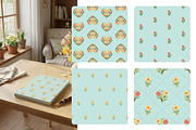 Spring Floral Seamless Patterns, a Pattern Graphic by moja doodle (Thumbnail 6 of 7)