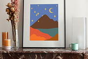 Groovy abstract landscape creator, a Decorative Illustration by LyubovZaytseva (Thumbnail 10 of 18)