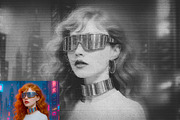 Scanner Glitch Photo Effect Template, a Layer Style Add-On by DesignerCandies (Thumbnail 5 of 7)