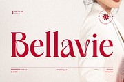 Bellavie, a Serif Font by saemoon creative (Thumbnail 1 of 15)