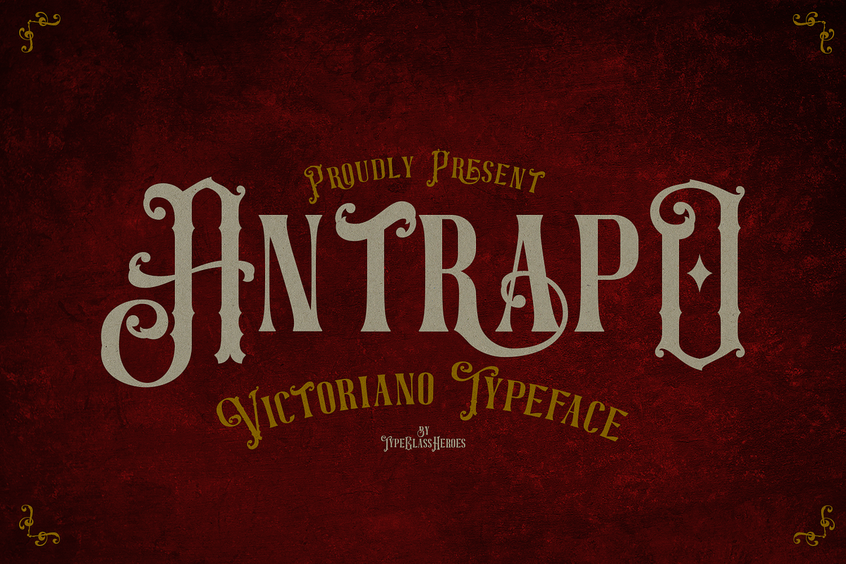 Antrapo Victorian Font, a Serif Font by TypeClassHeroes (Photo 1 of 10)