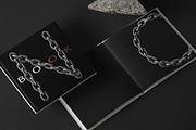 Silver Chain Font, a Font by Handmadefont (Thumbnail 6 of 8)