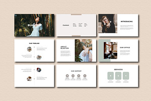 Blaxton Powerpoint Template