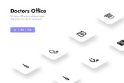 Doctors Office Icons, a Duotone Icon by HacaStudio (Thumbnail 1 of 3)