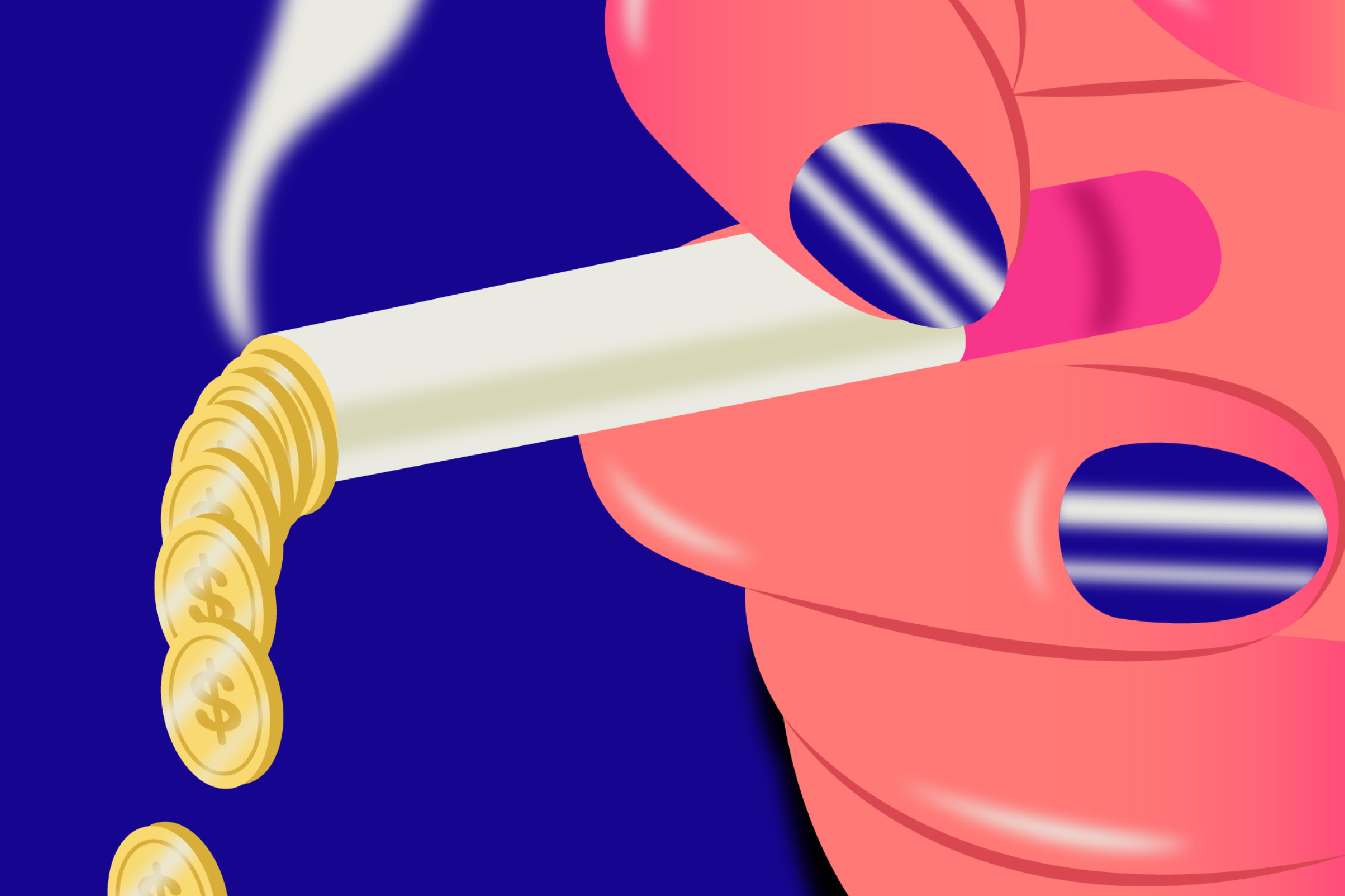 Addiction Full Illustration, an Illustration by graphicook