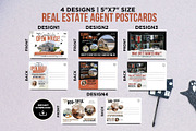 Real Estate Halloween Postcards, a Card Template by CreativeVinesStore (Thumbnail 2 of 7)