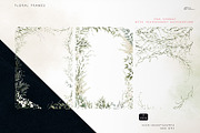 Spring greenery, floral cliparts, a Texture Illustration by ollalya (Thumbnail 8 of 14)