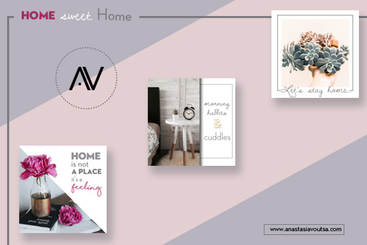 Home Sweet Home | Social Media Pack, a Social Media Template by Anastasia_avgr (Photo 2 of 3)