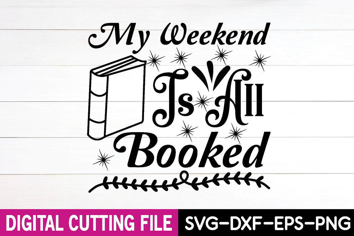 Reading Quotes SVG Cut Files Bundle, an Illustration by Buycreativedesign (Photo 3 of 6)
