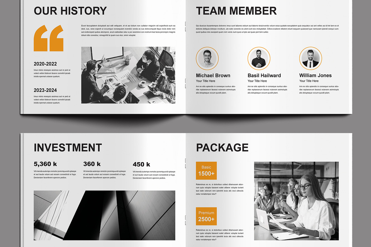 Business Proposal Design, a Brochure Template by MightyDesign (Photo 3 of 8)